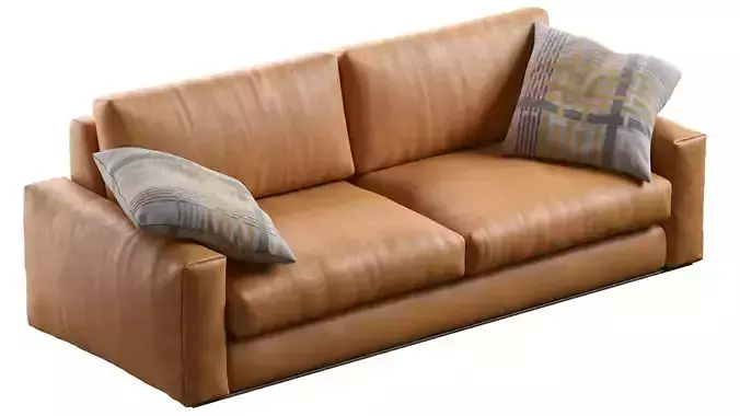 Leather Sofa 810 FLY By Vibieffe