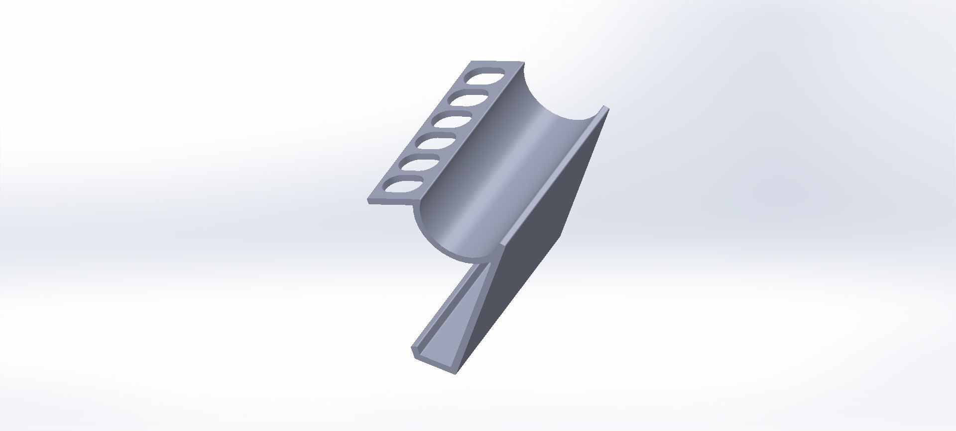 Toothbrush holder 3D print model_5