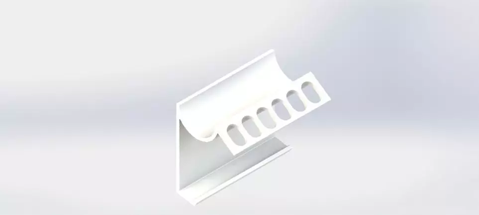 Toothbrush holder 3D print model_0