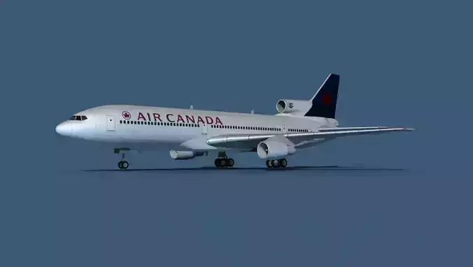 Lockheed L-1011-50 Air Canada 2 3D model