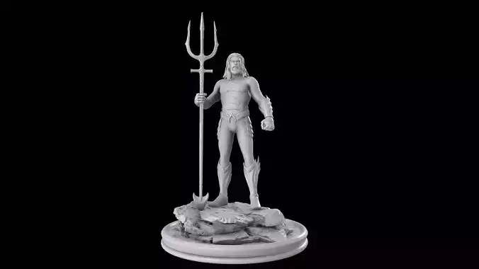 Aquaman 3dprintSTL 3D print model