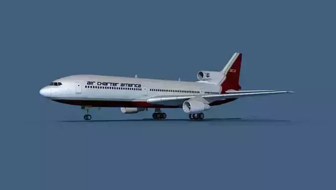 Lockheed L-1011-50 Air Charter America 3D model