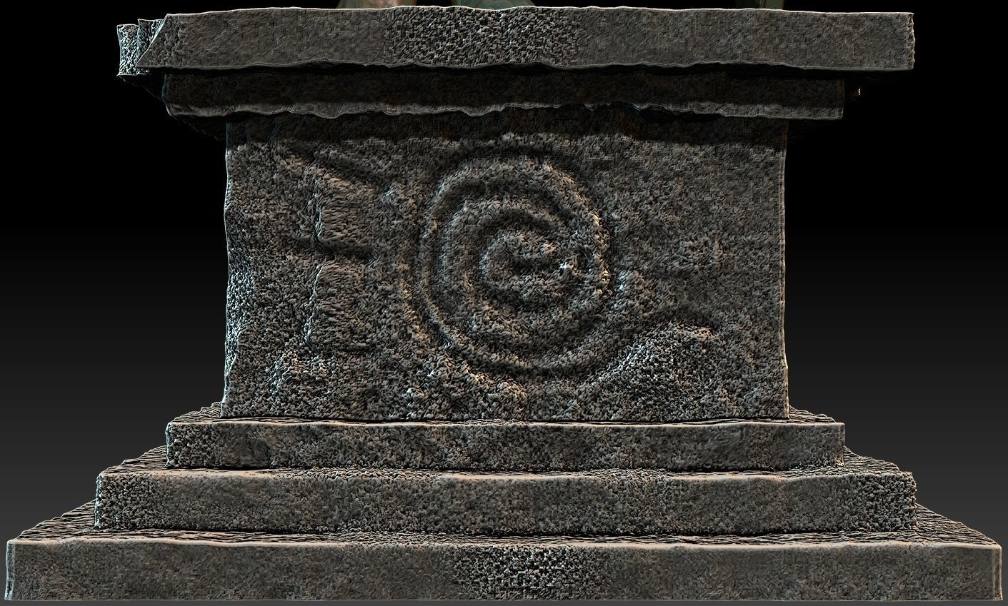 Atlantis Frank Frazetta 3D print model_8