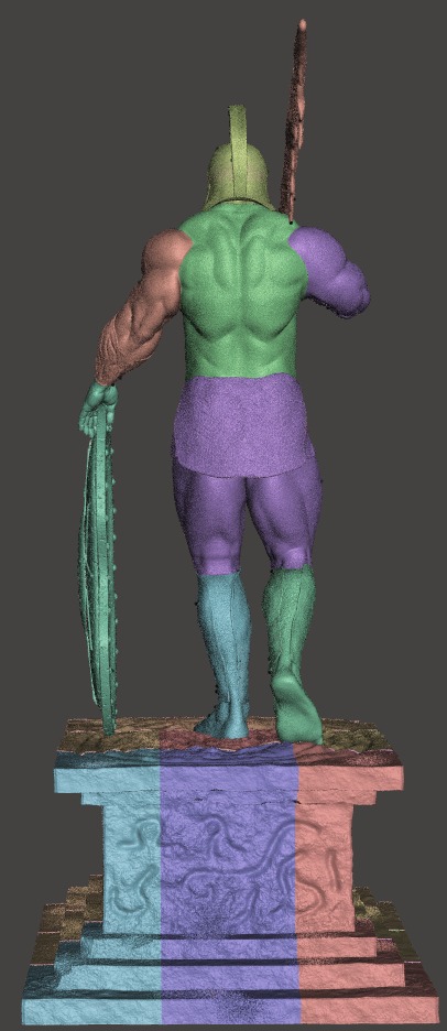 Atlantis Frank Frazetta 3D print model_18