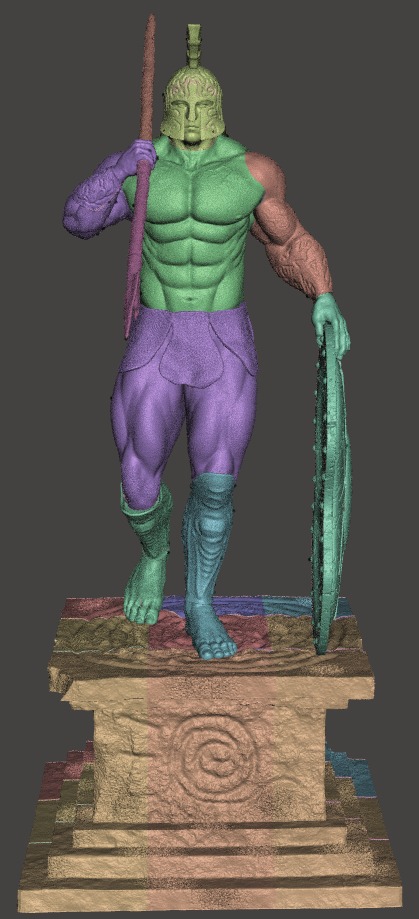 Atlantis Frank Frazetta 3D print model_17