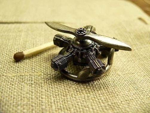 aircraft engine 3D print model