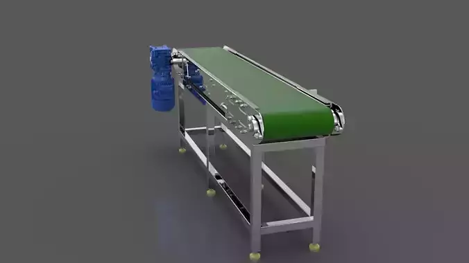 Stainless Steel Conveyor  3D model