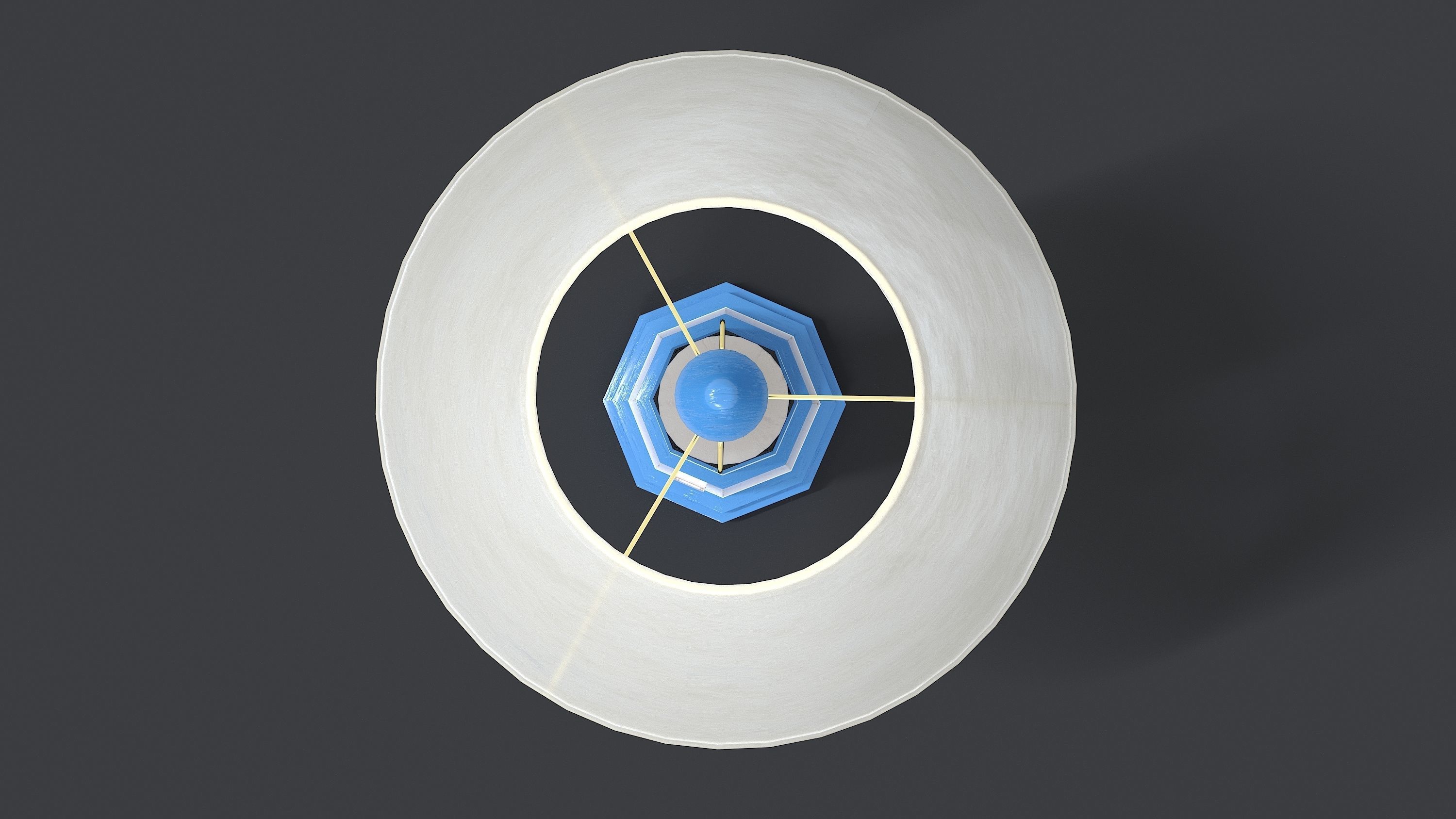 Lighthouse table lamp 3D model_5