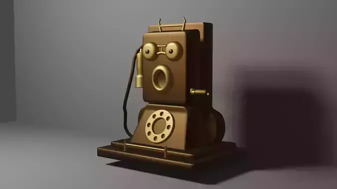 Antique Vintage Old Telephone