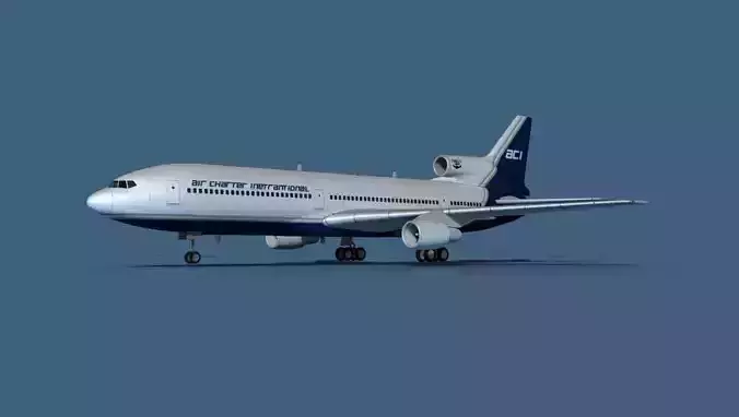 Lockheed L-1011-50 Air Charter Intl 3D model
