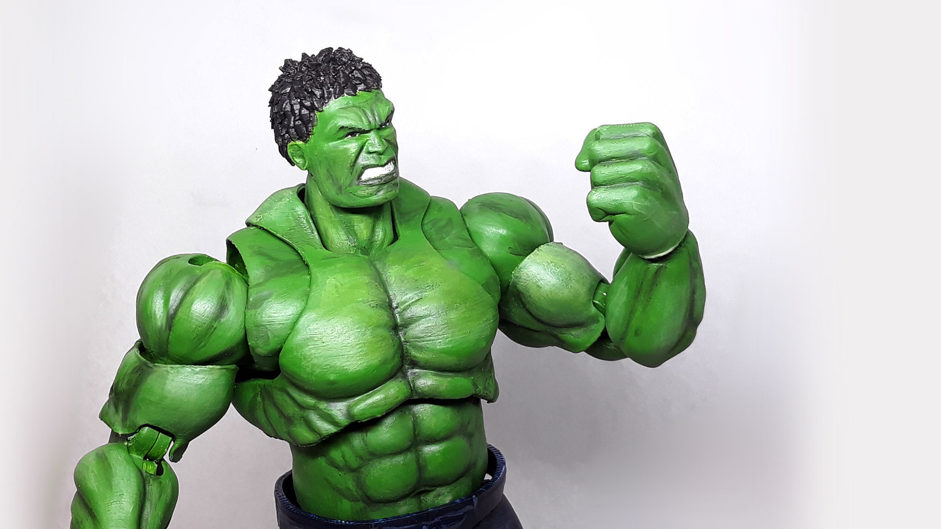 HULK  articulated action figure 3D print model_5