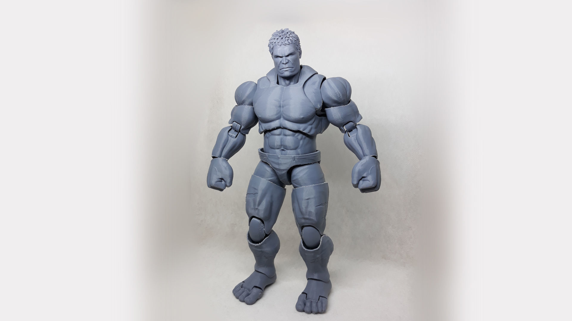 HULK  articulated action figure 3D print model_18