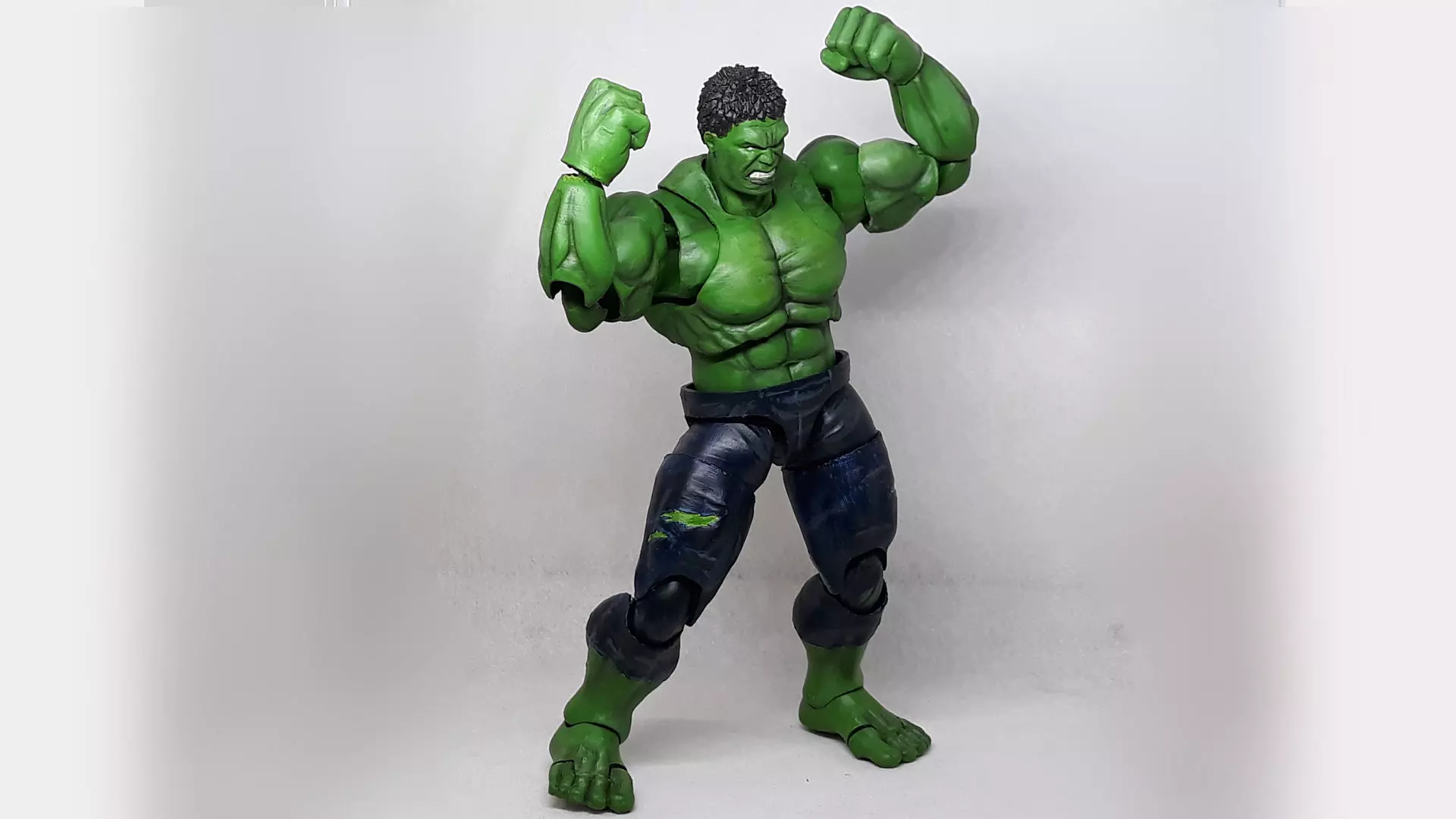 HULK  articulated action figure 3D print model_0