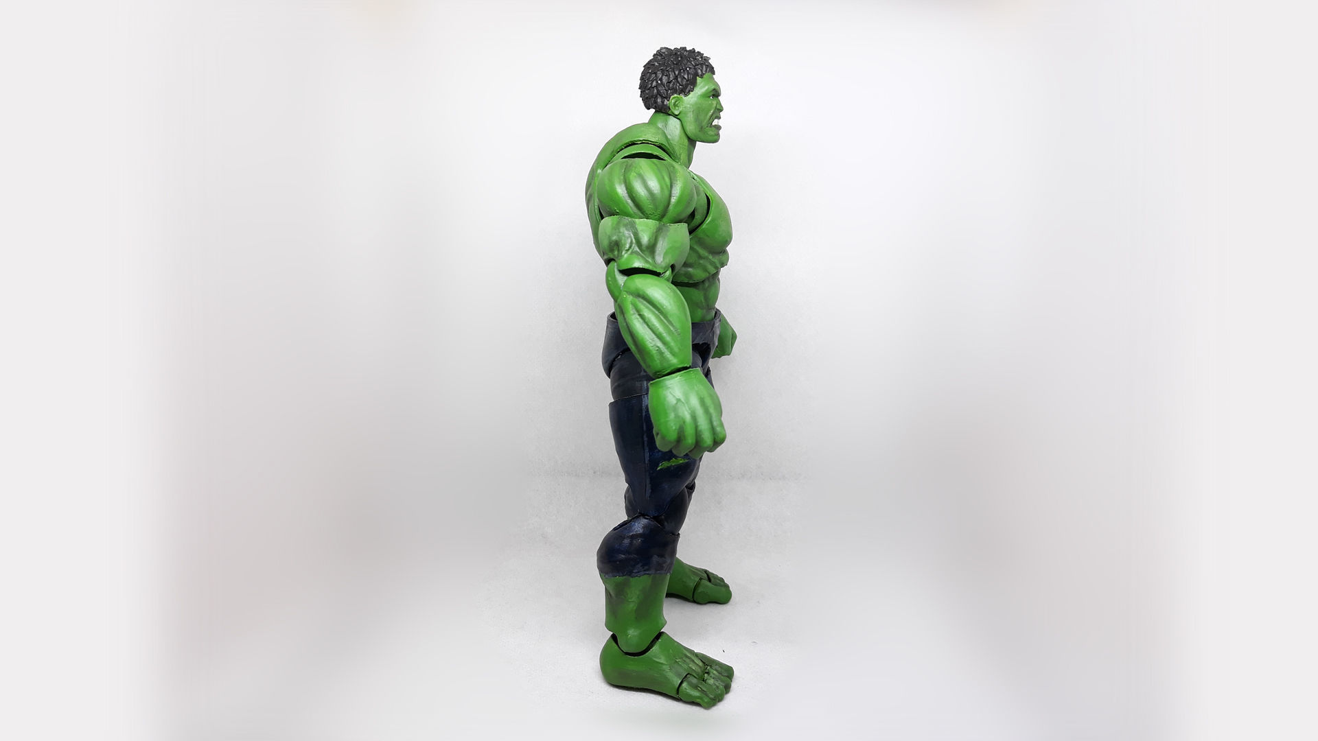 HULK  articulated action figure 3D print model_9