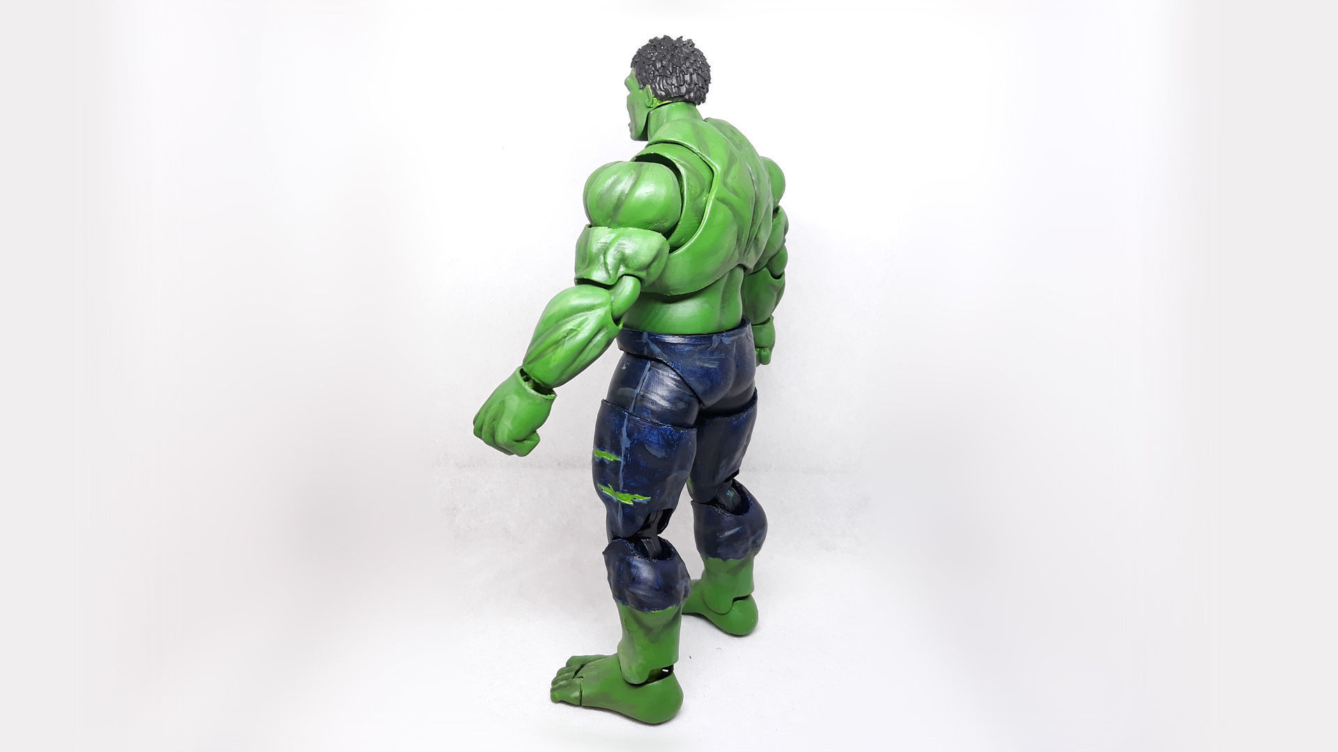 HULK  articulated action figure 3D print model_11