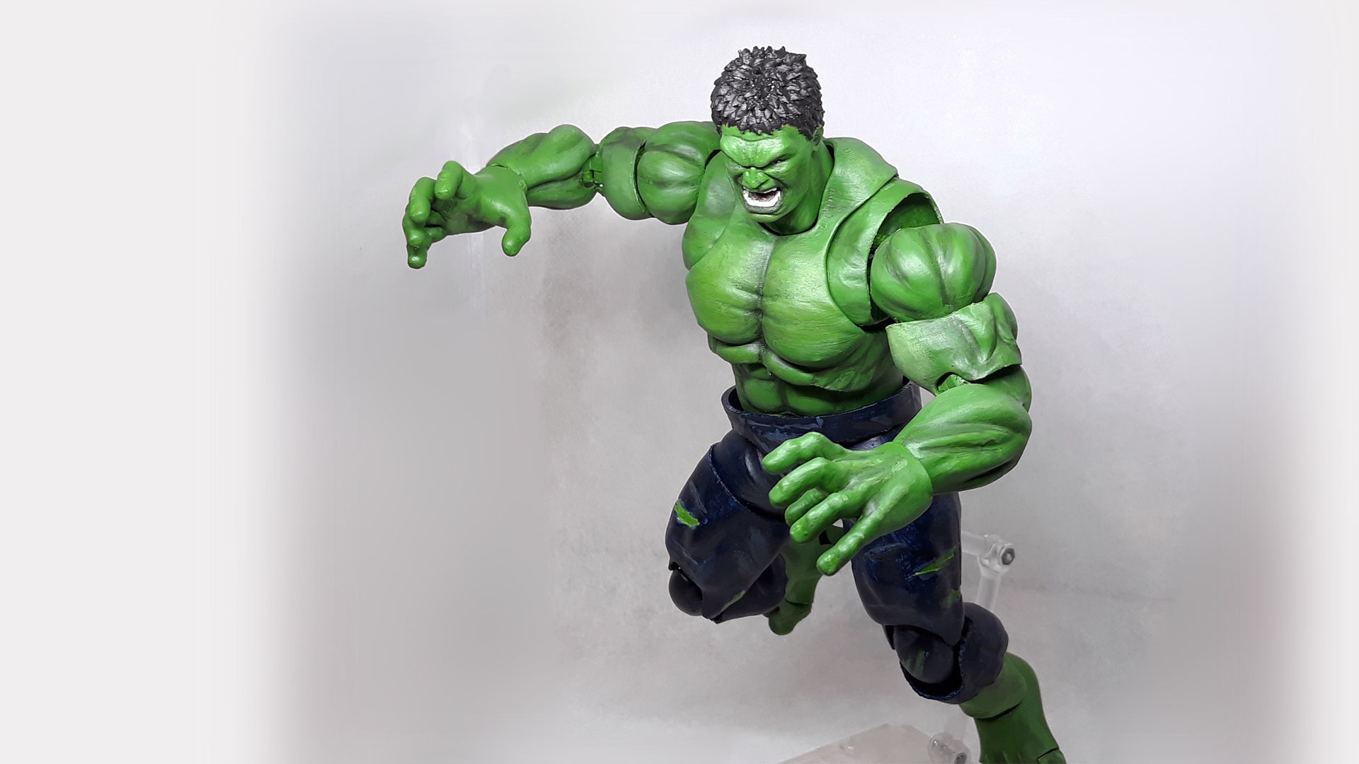 HULK  articulated action figure 3D print model_2