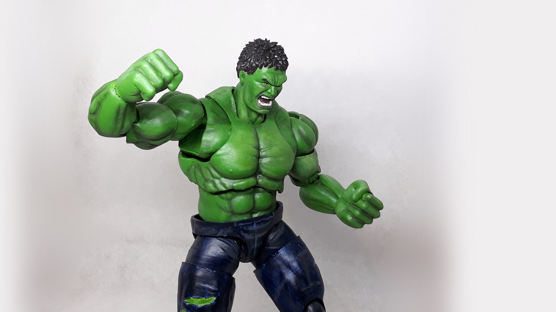 HULK  articulated action figure 3D print model_3