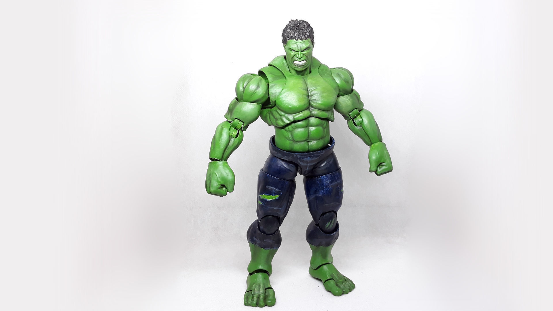 HULK  articulated action figure 3D print model_6