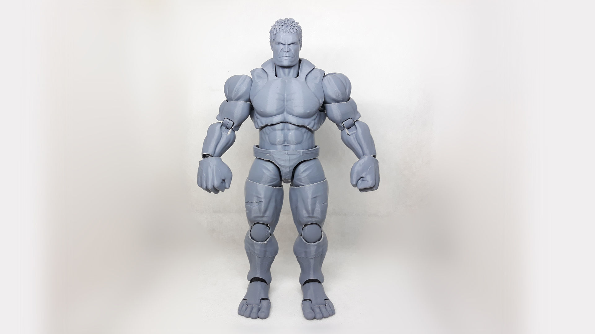 HULK  articulated action figure 3D print model_15
