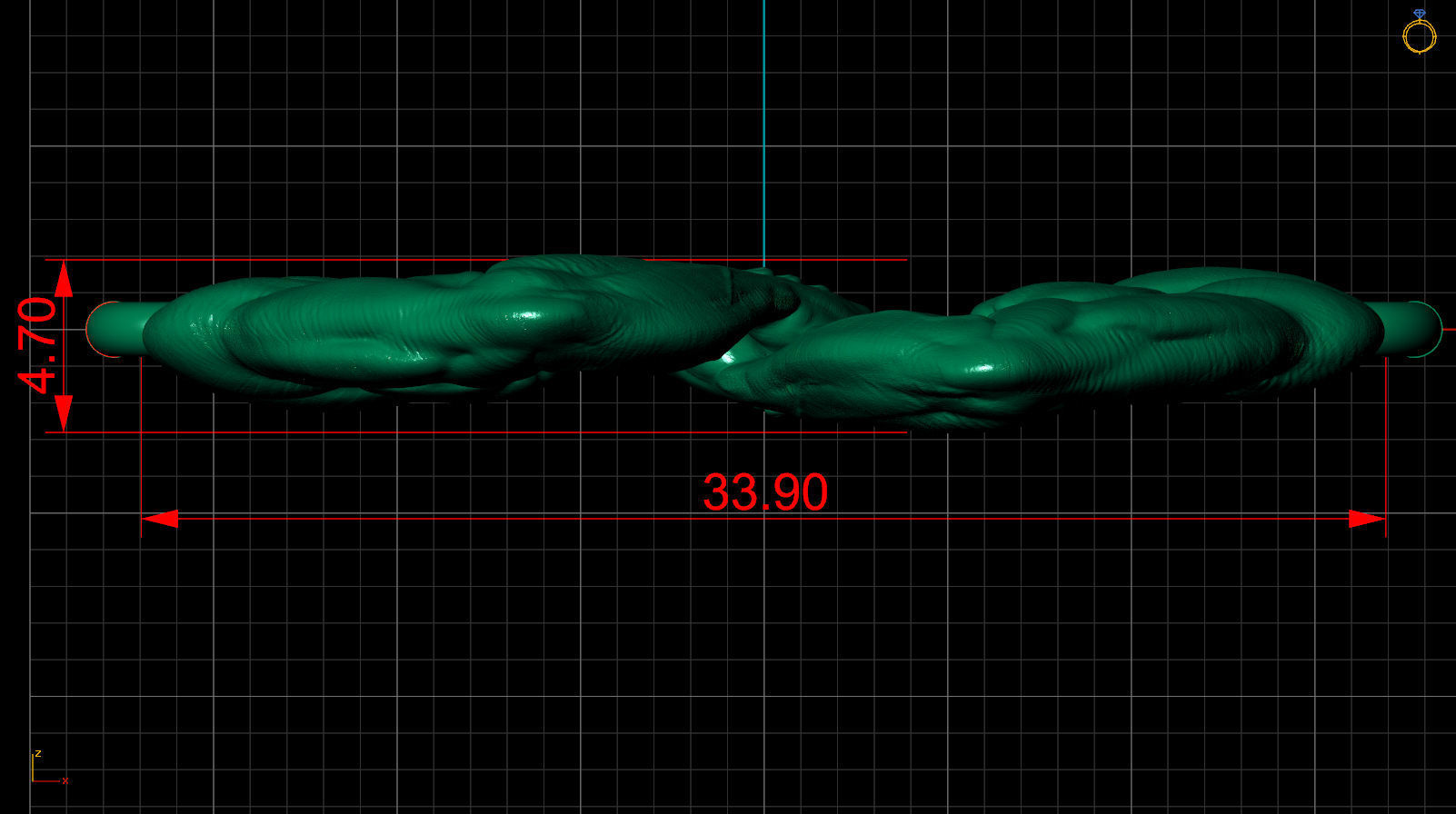 armwrestling  v2 3D print model_17