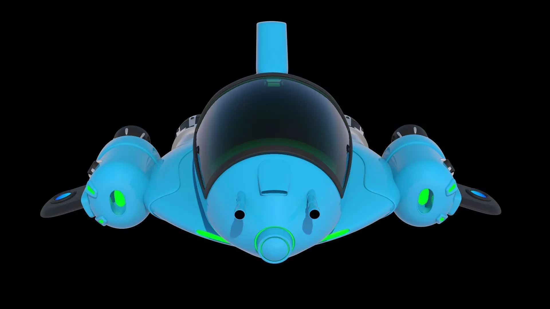 ship cartoon 3D model_0