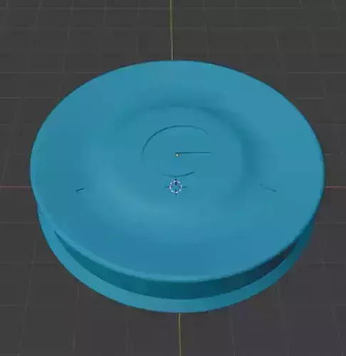 Mini frisbee - Gravity disk 3D print model