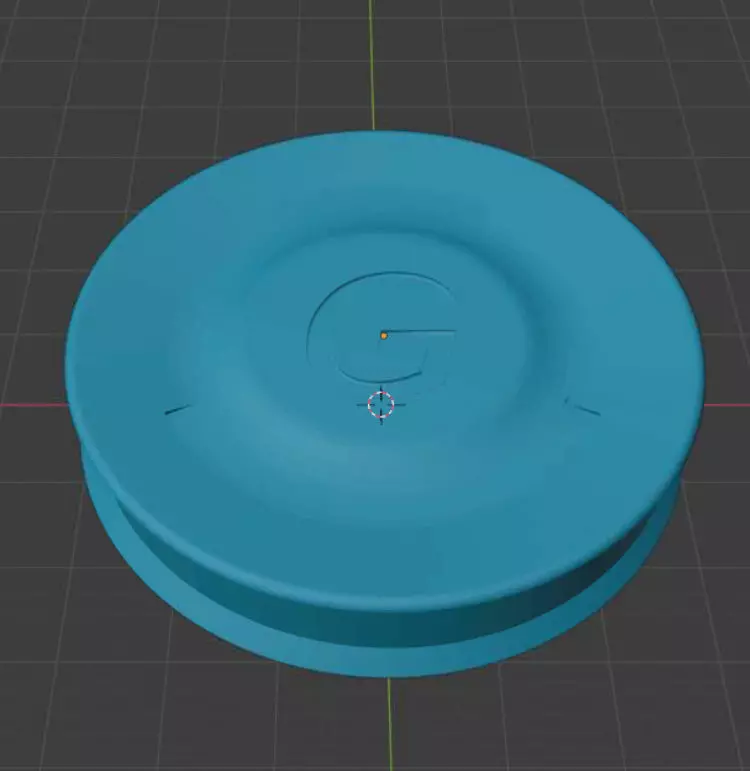 Mini frisbee - Gravity disk 3D print model_0