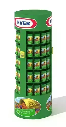 Cranberry Blueberry Cans 3D model
