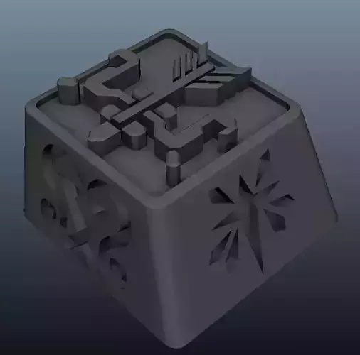 Bow Keycap  3D print model