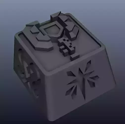 Charge Blade Keycap  3D print model