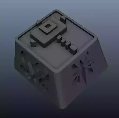 Hammer Keycap   3D print model