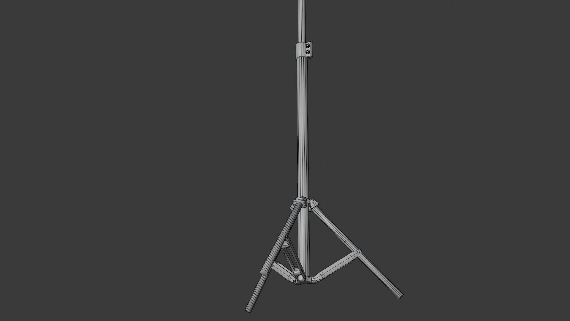 Led Industrial Lighting With Stand 3D model_17