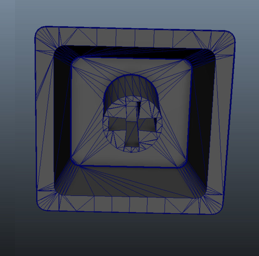 Light Bowgun Keycap 3D print model_4