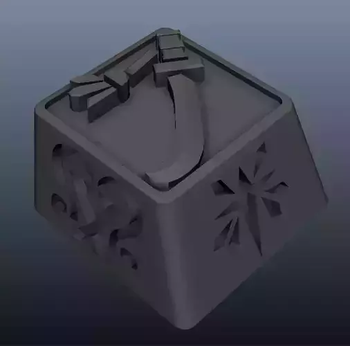 Longsword Keycap  3D print model