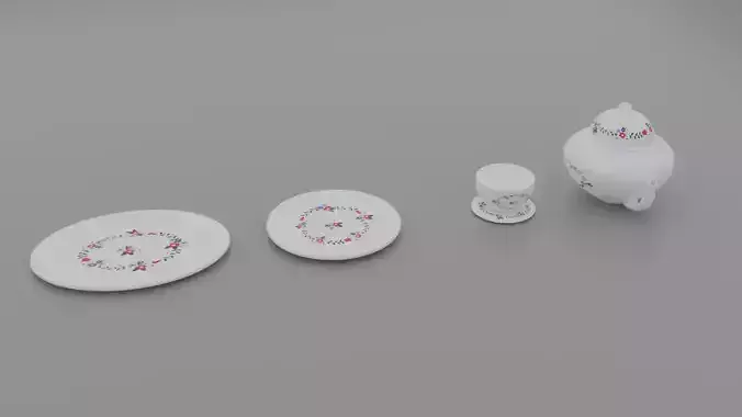 utensils Collection russian teapot