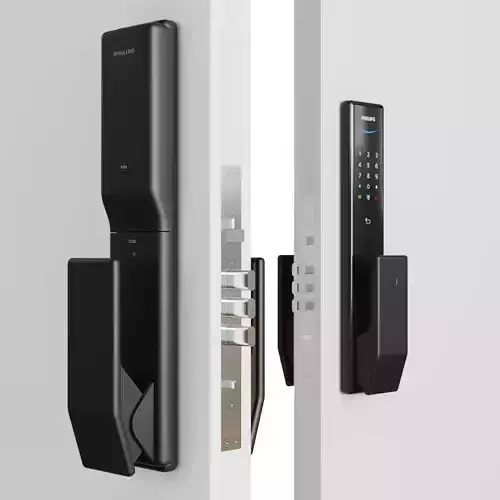 Philips Digital Lock Easy Key Alpha Series 3D model