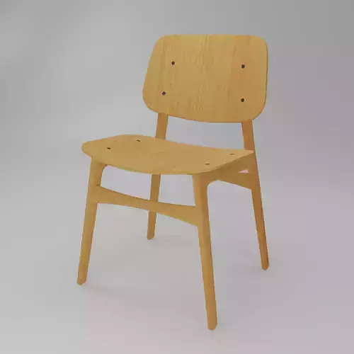 Soborg Chair - Wood Frame