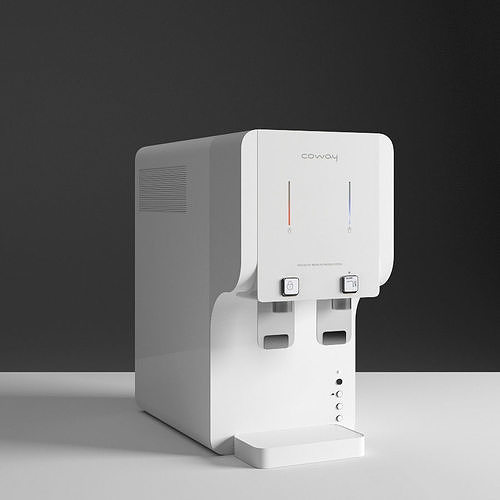 Coway Table Top Water Dispenser CHP-260N Low-poly 3D model