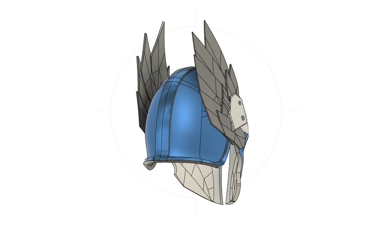 Medeival Bo Katan Helmet - 3d file STL 3D print model_4