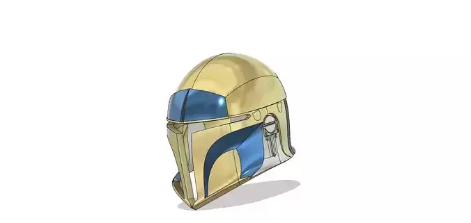 The King custom Mandalorian 3d file STL