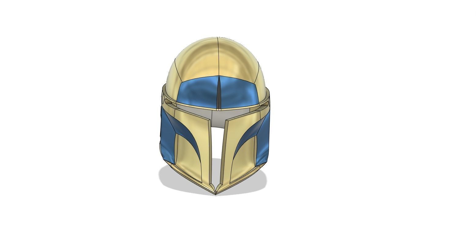 Pre Vizsla and The King helmet file bundle 3D print model_2