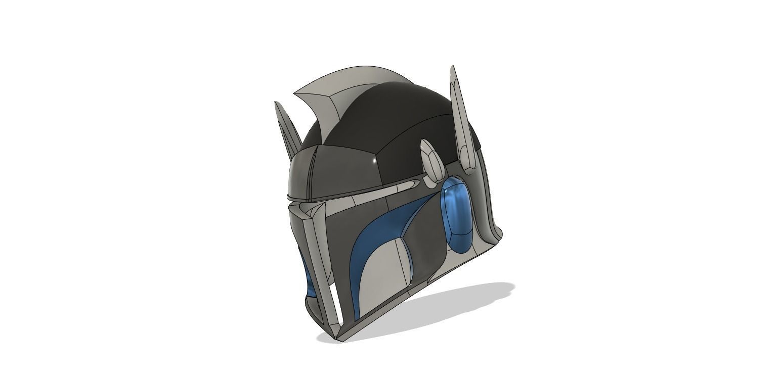 Pre Vizsla and The King helmet file bundle 3D print model_13