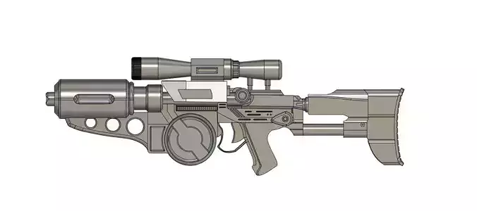 Westar M5 Carbine Arc Trooper blaster - 3d File STL 3D print model