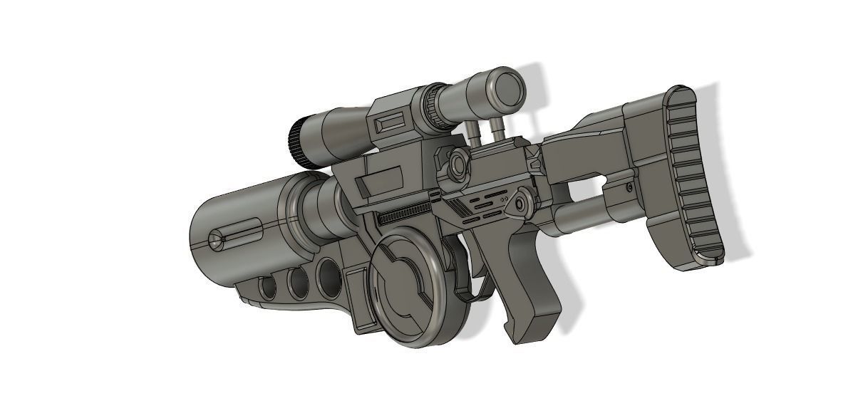 Westar M5 Carbine Arc Trooper blaster - 3d File STL 3D print model_2