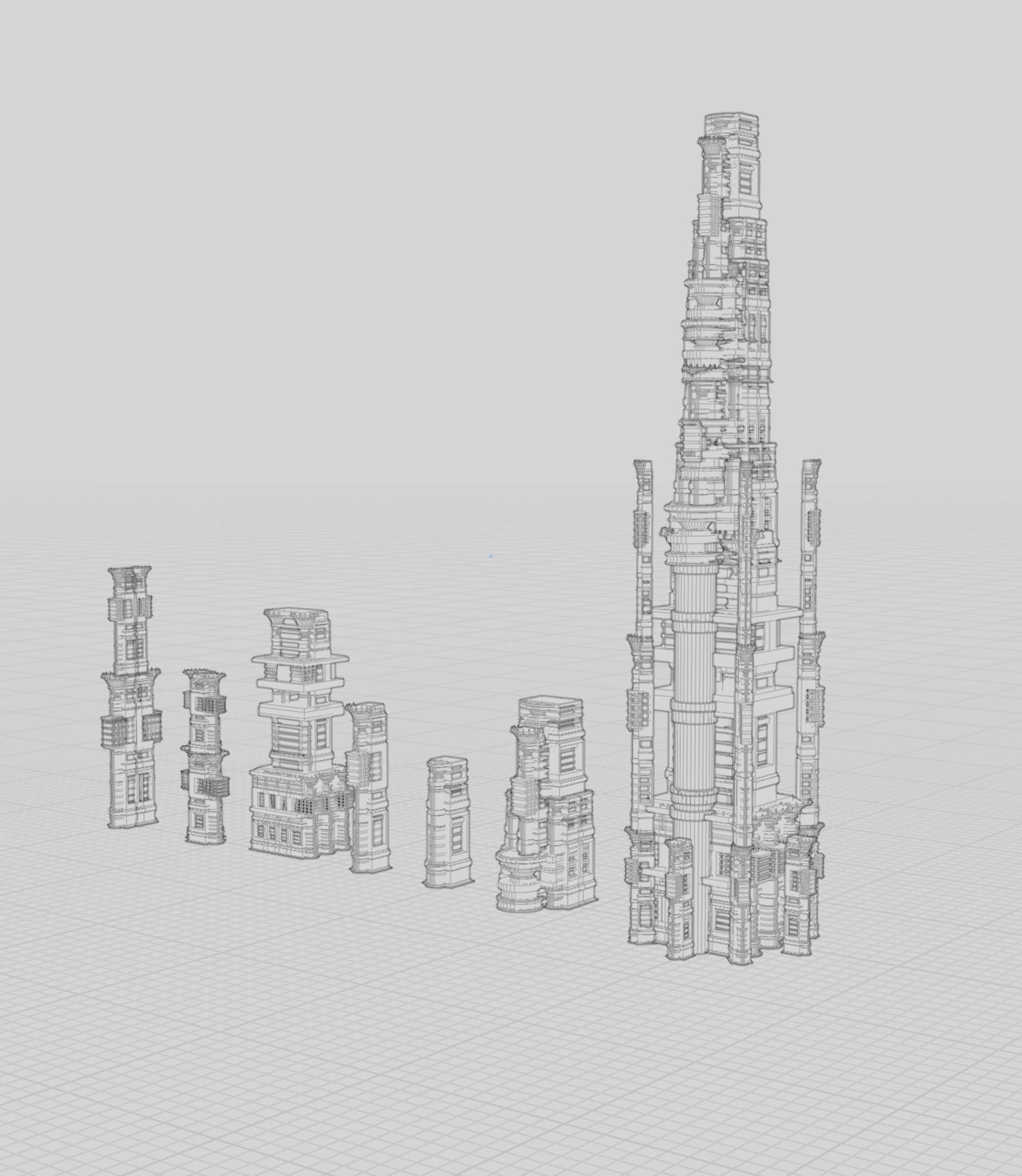 Archi Setti Techi Pack Numb1 3D model_4