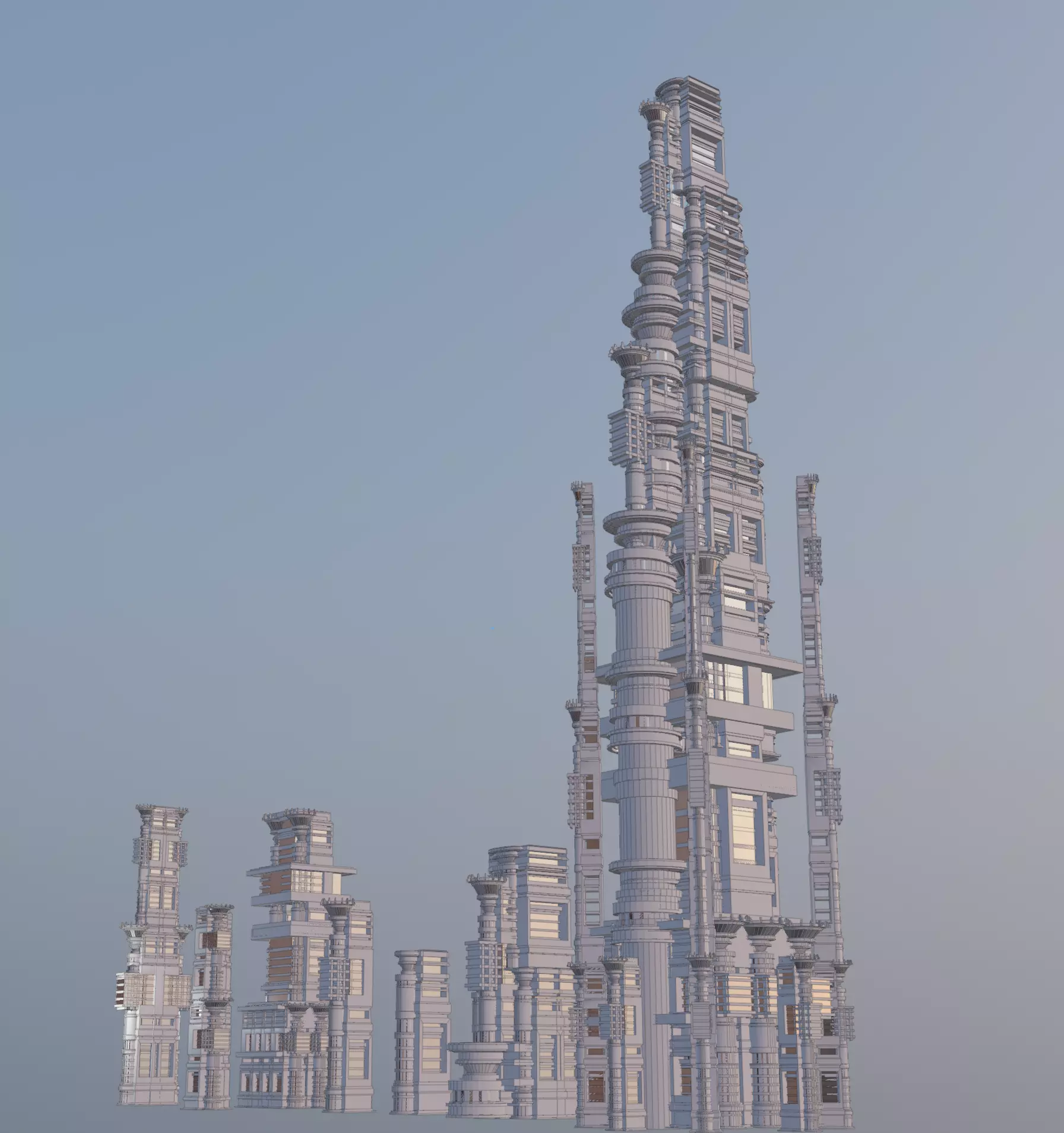 Archi Setti Techi Pack Numb1 3D model_0