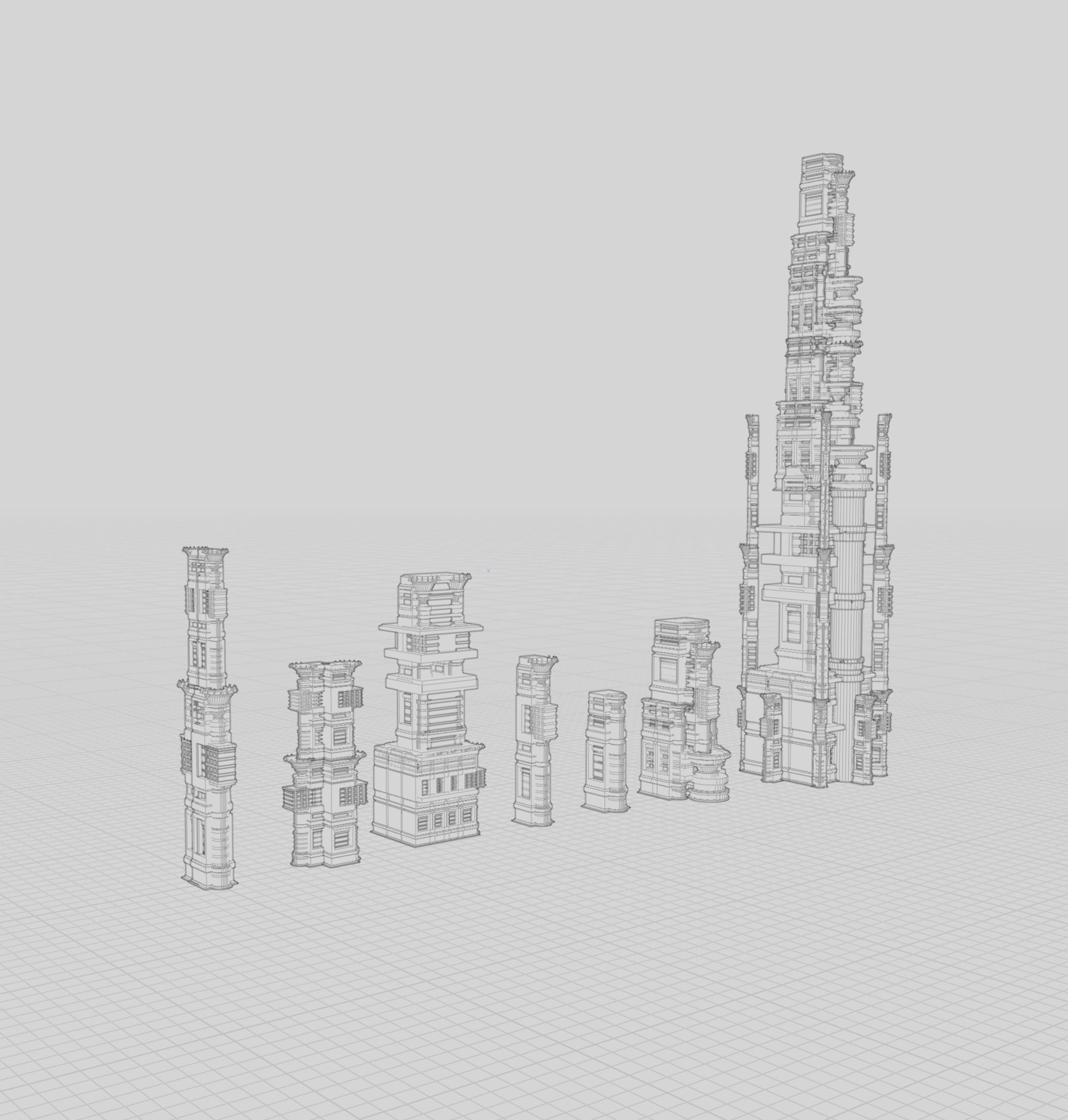 Archi Setti Techi Pack Numb1 3D model_3