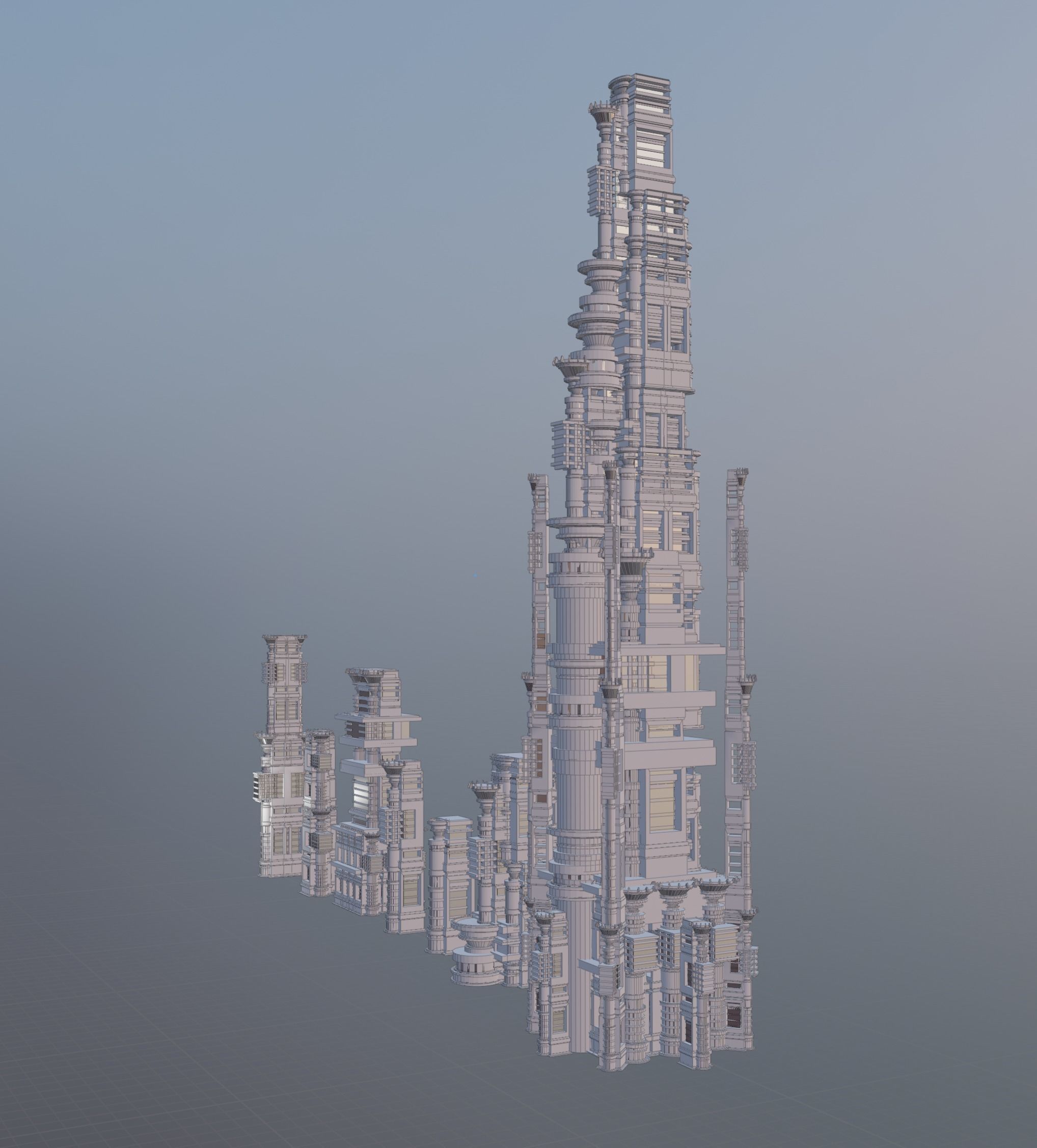 Archi Setti Techi Pack Numb1 3D model_2