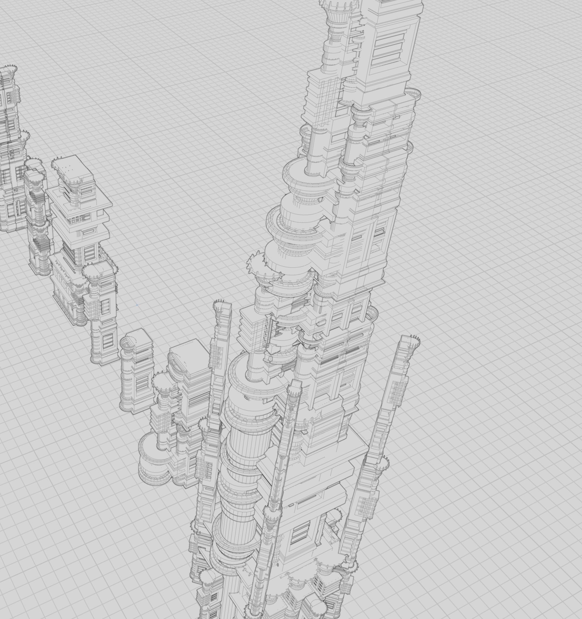 Archi Setti Techi Pack Numb1 3D model_6