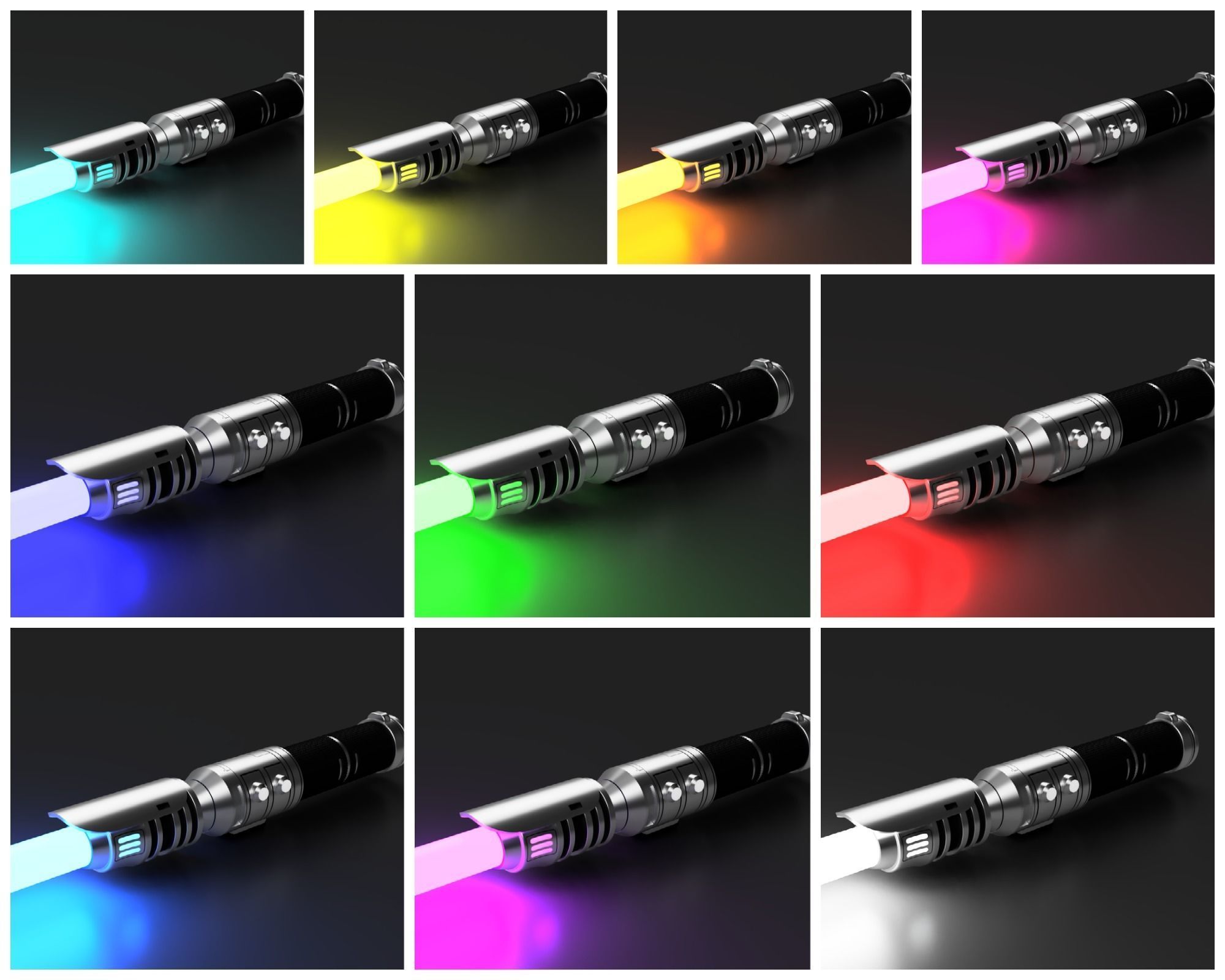 Umbaran Campaign Lightsaber Hilt - Jedi Fallen Order 3D Print 3D print model_2